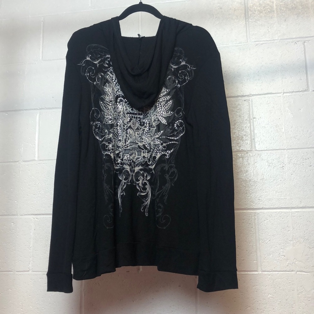 HotChoco zip-up sweater (XL) - Picture 2 of 4